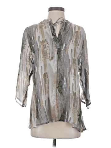 Scully 3/4 Sleeve Blouse (view 1)