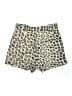 Joie 100% Linen Animal Print Gold Shorts Size 4 - photo 2