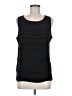 Ann Taylor Factory 100% Polyester Black Sleeveless Top Size M - photo 1