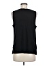 Ann Taylor Factory 100% Polyester Black Sleeveless Top Size M - photo 2