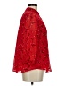 J by Joie 100% Polyester Red 3/4 Sleeve Blouse Size M - photo 4
