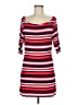 Bobi Stripes Red Casual Dress Size M - photo 1