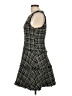 Likely 100% Polyester Tweed Gray Cocktail Dress Size 10 - photo 5
