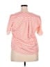 Milano 100% Polyester Pink Short Sleeve Blouse Size XXL (estimated) - photo 2
