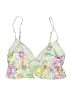 Parade Tie-dye Yellow Green Swimsuit Top Size S - photo 2