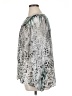 Jennifer Lopez 100% Polyester Silver Long Sleeve Blouse Size 1X - photo 5