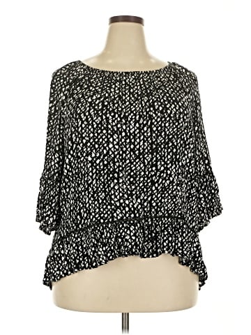 Fever 3/4 Sleeve Blouse (view 1)