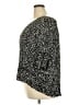 Fever 100% Rayon Black 3/4 Sleeve Blouse Size 2X - photo 5