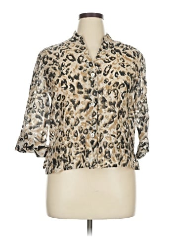 Ruby Rd. 3/4 Sleeve Blouse (view 1)