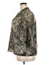 Dana Buchman 100% Polyester Camo Green 3/4 Sleeve Blouse Size 2X - photo 5