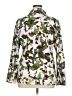 Crosby 100% Rayon Camo Ivory Long Sleeve Blouse Size XL - photo 2