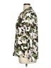 Crosby 100% Rayon Camo Ivory Long Sleeve Blouse Size XL - photo 5