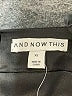 And Now This 100% Polyester Solid Black Casual Skirt Size XL - photo 4
