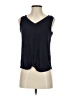 Interval Blue Black Sleeveless T-Shirt Size XS - photo 1