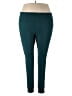 Mondetta Solid Teal Active Pants Size 2X - photo 1