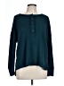 SO Teal Long Sleeve Henley Size L - photo 1