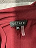 1.State 100% Polyester Burgundy Long Sleeve Blouse Size XS - photo 7