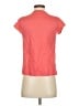 Theory Orange Short Sleeve Blouse Size S - photo 2
