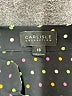 Carlisle 100% Silk Polka Dots Black Blouse Size 16 - photo 7