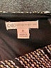 Cato 100% Polyester Chevron-herringbone Gray Cocktail Dress Size 8 - photo 7