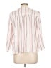 Splendid Stripes Pink 3/4 Sleeve Blouse Size L - photo 2