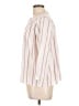 Splendid Stripes Pink 3/4 Sleeve Blouse Size L - photo 5
