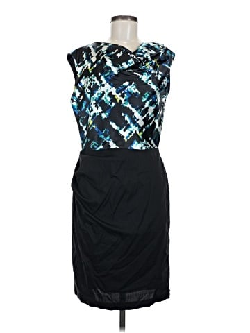 Black Saks Fifth Avenue Cocktail Dress (view 1)
