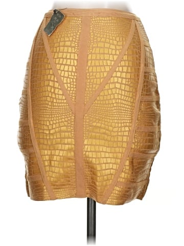 Akira Chicago Black Label Faux Leather Skirt (view 2)