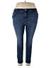 Terra & Sky Solid Blue Jeans Size 20 (petite) - photo 1