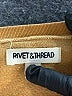 Rivet & Thread 100% Cotton Tan Sweatshirt Size S - photo 7