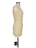 Assorted Brands Color Block Tan Casual Dress Size S - photo 4
