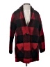 Wilfred Free Plaid Red Coat Size XXS - photo 1