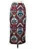 Glamorous Print Burgundy Formal Skirt Size S - photo 1