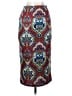 Glamorous Print Burgundy Formal Skirt Size S - photo 2