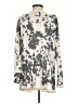 Phil Love Animal Print Ivory Cardigan Size S - photo 2