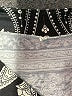Unbranded Paisley Silver Short Sleeve Blouse Size XXL - photo 4
