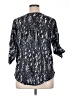 Serengeti Black 3/4 Sleeve Blouse Size 1X - photo 2