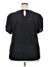 Joie De Vivre Black Short Sleeve Blouse Size 2X - photo 2