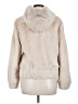 Catherine Malandrino 100% Polyester Ivory Faux Fur Jacket Size M - photo 2