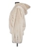 Catherine Malandrino 100% Polyester Ivory Faux Fur Jacket Size M - photo 5