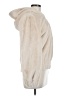 Catherine Malandrino 100% Polyester Ivory Faux Fur Jacket Size M - photo 4