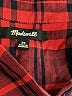 Madewell Plaid Red Short Sleeve Blouse Size XS - photo 7