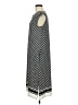 Chico's Chevron-herringbone Gray Casual Dress Size Med (1) - photo 5
