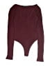 Brandy Melville Burgundy Bodysuit One size - photo 1