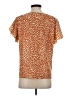 Unbranded 100% Polyester Orange Short Sleeve Blouse Size S - photo 2