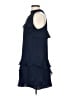 Parker 100% Polyester Blue Cocktail Dress Size L - photo 5