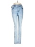 Express Hearts Blue Jeans Size 4 - photo 1