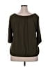 Star Vixen Green 3/4 Sleeve Blouse Size XXL (estimated) - photo 2