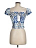 Marina Blue Short Sleeve Top One size - photo 2