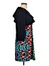 Judith March Print Black Blue Cocktail Dress Size L - photo 4